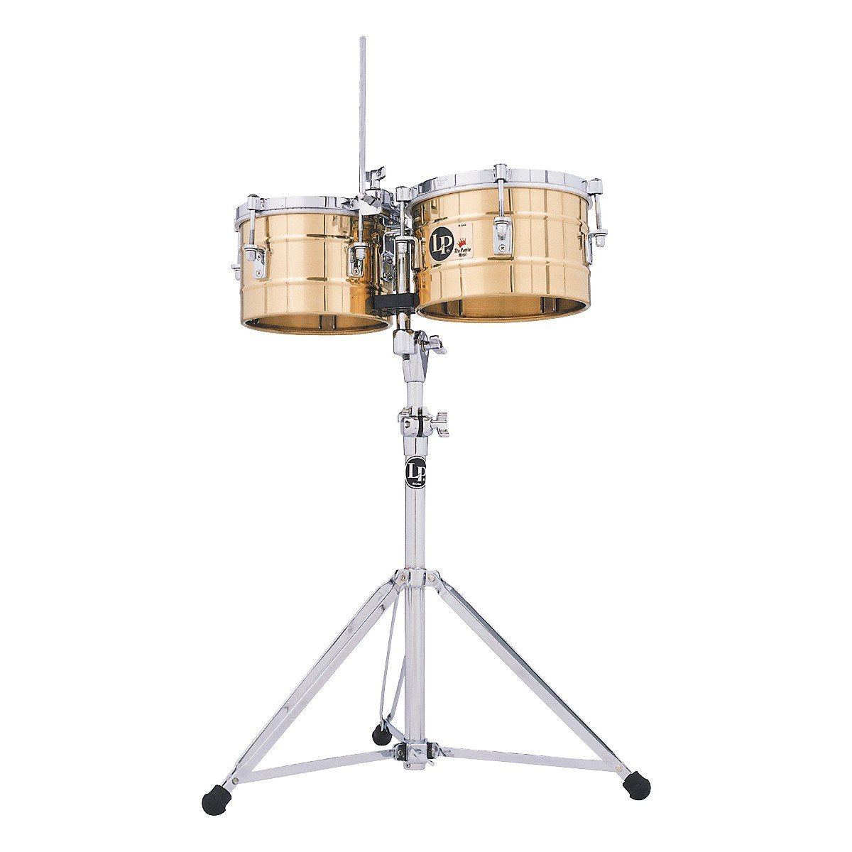 LP Latin Percussion Timbales Tito Puente Timbalitos Bronce 9 1/4" + 10 1/4" LP272-BZ