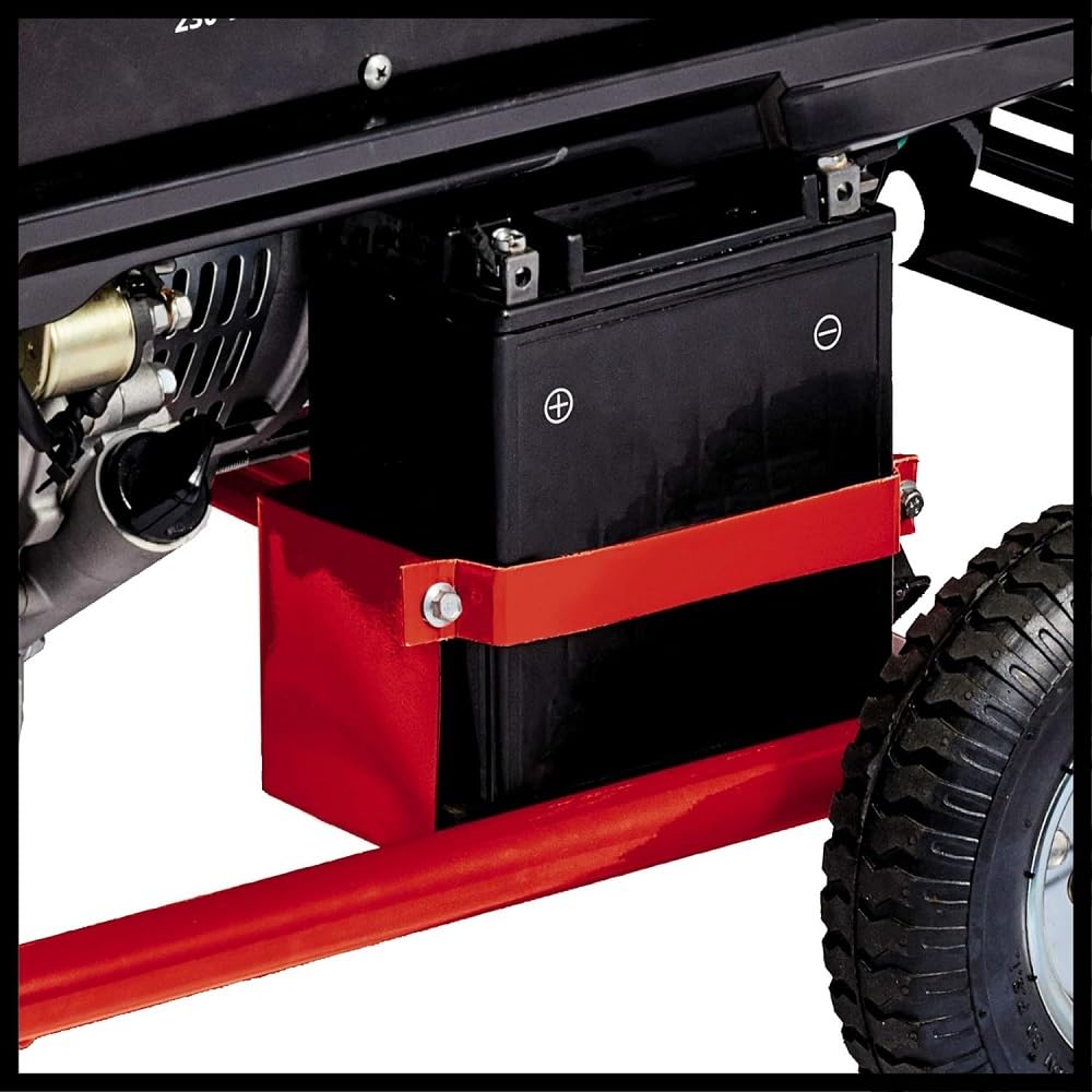 Einhell Generador eléctrico (gasolina) TC-PG 55/E5 (máx. 3600 W, motor de 4 tiempo robusto y de bajas emisiones, tomas 2 x 230V + 1 x 400V, 25 L tanque, AVR / fusible de bajo nivel de aceite)