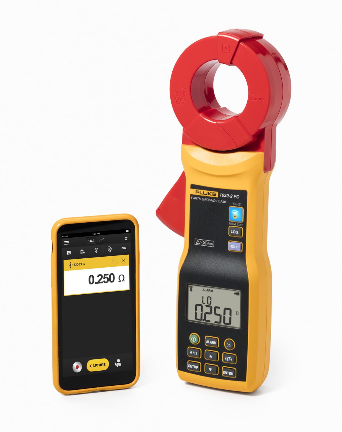FLUKE 4829532 1630 – 2 FC medición Medición de la resistencia bucle de tierra para comercial, industrial, utilidad y aplicaciones