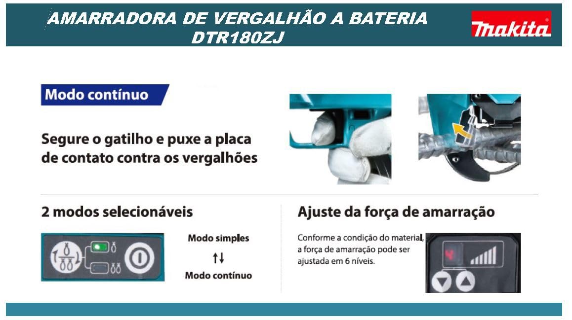 Atadora de ferralla BL 18V LXT