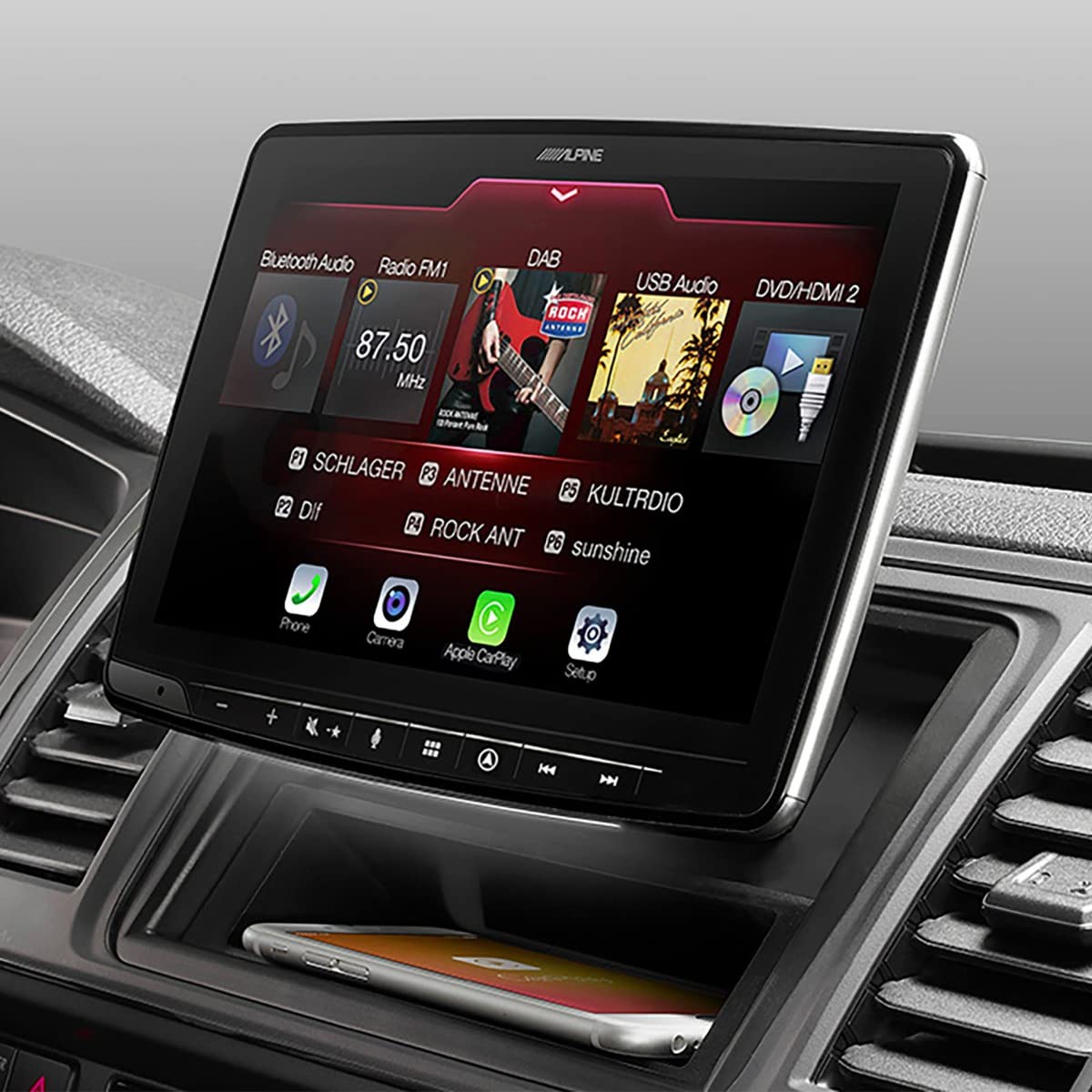 Alpine Navegador Multimedia INE-F904D Pantalla 9"