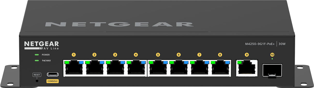 NETGEAR Switch GSM4210PD 10PT M4250-9G1F-POE+ Mana, W127084074 (M4250-9G1F-POE+ Mana)