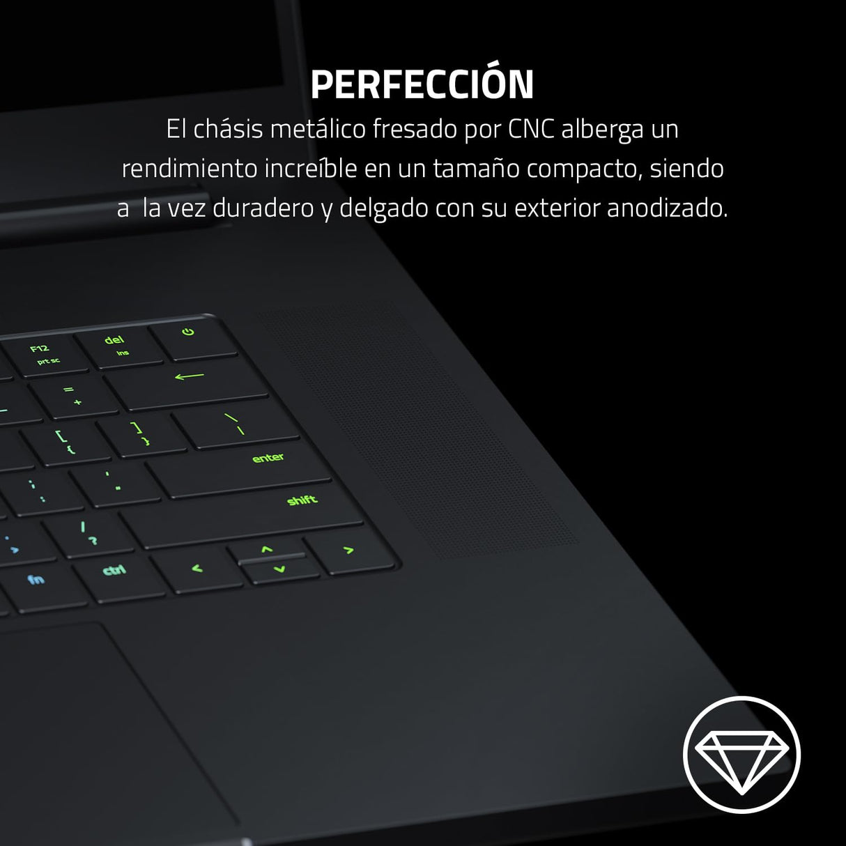 Razer Blade 15 - PC Portátil 15" QHD 240Hz, Intel Core i7-12800H, Nvidia RTX3070Ti, 16Gb RAM DDR5 4800 MHz - 1TB SSD PCIE 4.0 - QWERTY español ES-Teclado | Negro