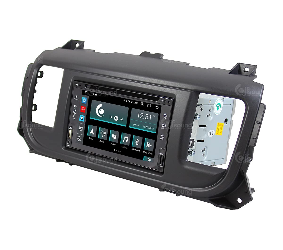 Autorradio de Ajuste Personalizado para Peugeot Expert Tercera generación Android GPS Bluetooth WiFi Dab USB Pantalla táctil Full HD 6,2" procesador de 8 núcleos y comandos de Voz