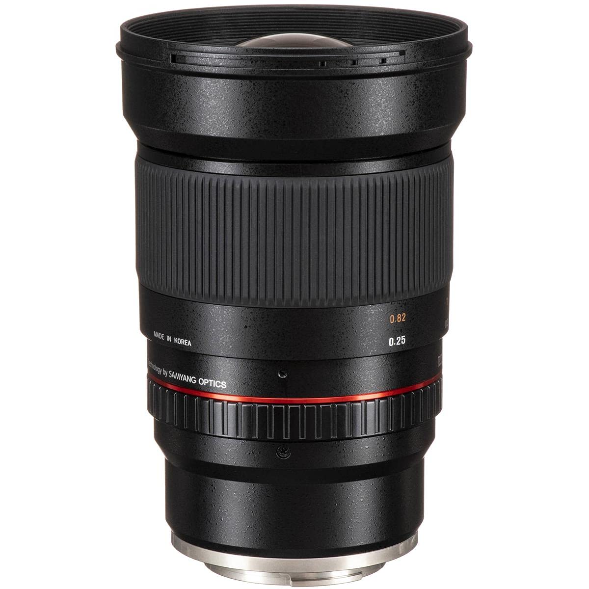 Rokinon Lente Gran Angular F1.4 ED AS IF UMC de 24 mm para cámaras Sony E-Mount (NEX) (RK24M-E)