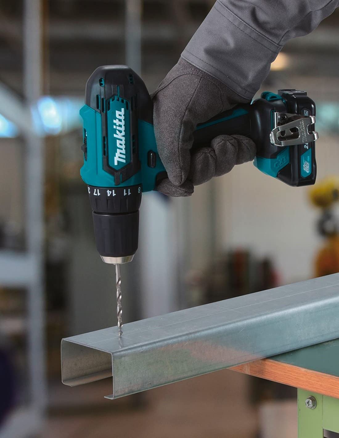MAKITA CLX228SMX1 Kit Combo HP333D+TD110D 12V MAX, Multicolor