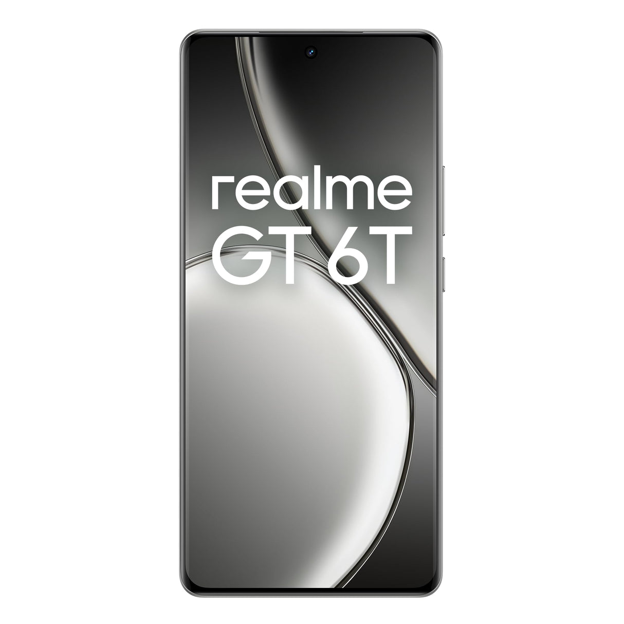 realme GT 6T 5G Teléfono Móvil 8+256 GB, Snapdragon® 7+ de 3.ª generación, Pantalla ultrabrillante de 6000 nits, Cámara Sony de 50 MP con OIS, Gran batería de 5500 mAh, Plata, sin Adaptador