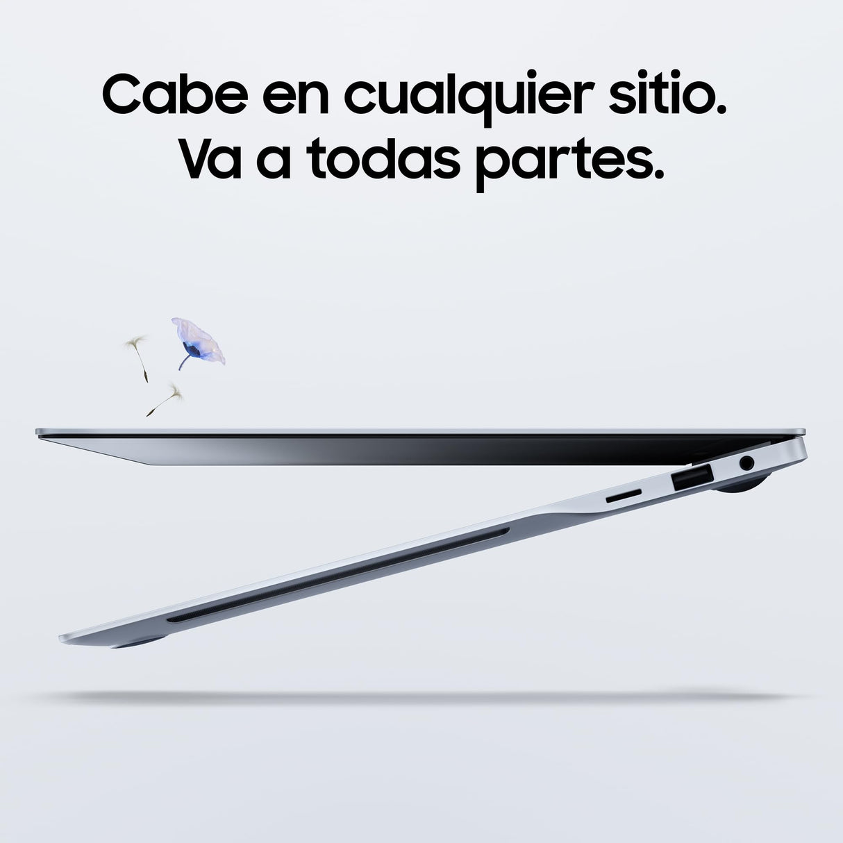 Samsung Galaxy Book4 Edge, Ordenador Portátil IA Copilot+, PC 16" HDR, Snapdragon X Elite X1E-84-100, 16GM RAM, 1TB SSD, Qualcomm Adreno GPU, Windows 11 Home, Azul, Teclado QWERTY Español