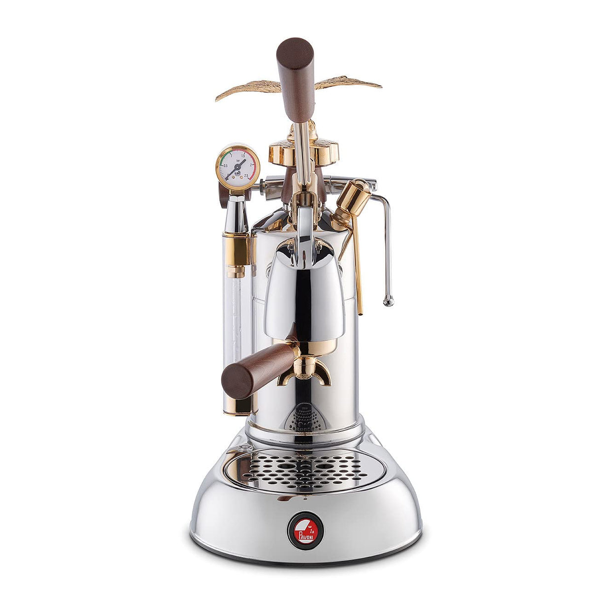 La Pavoni LPLEXP01EU, Maquina de espresso Expo 2015, Chrome/or