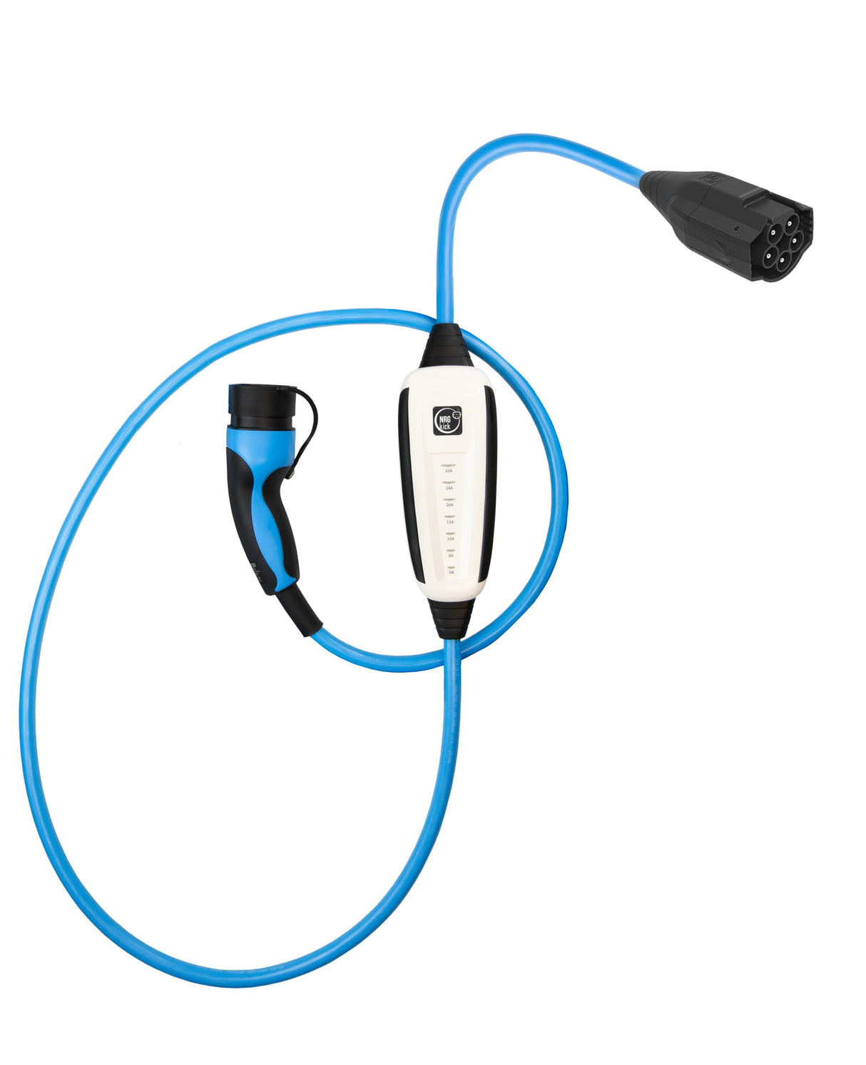 NRGkick Pure 32A, 5m, WLAN y Bluetooth gsm SIM GPS, wallbox Flexible, Carga de Coches eléctricos