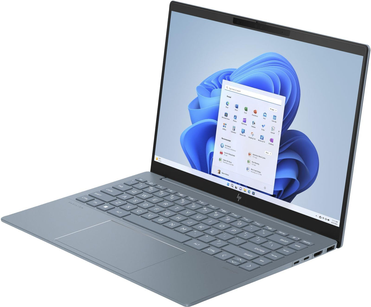 Pavilion Plus 14-ew1055ng (blaugrau, Windows 11 Pro 64-Bit, 35.6 cm (14 Zoll) & 120 Hz Display, 512 GB SSD)