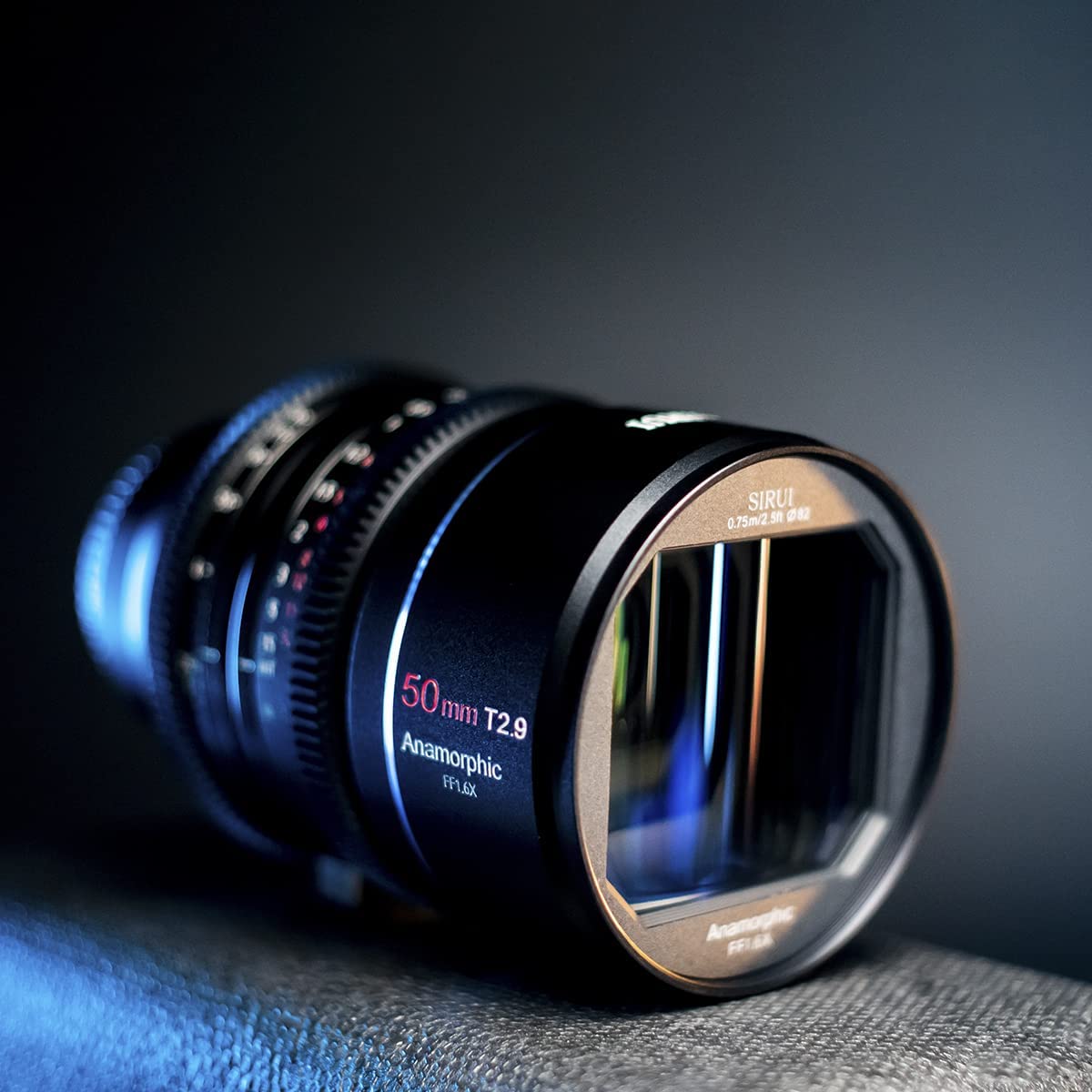SIRUI 50mm T2.9 1.6X Full Frame Anamorphic Cine Cinema Objetivo Lens Lenses Lente(E Mount)