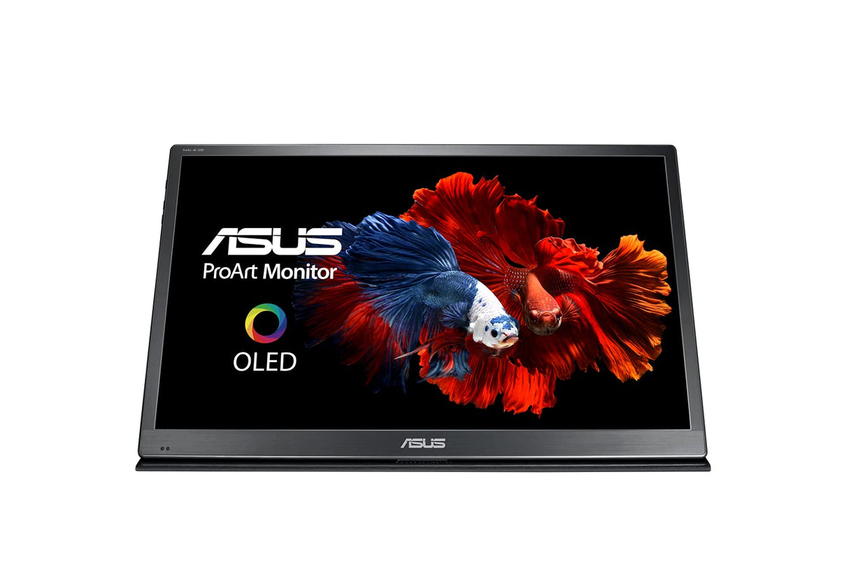 ASUS ProArt PQ22UC - Monitor de 21.6" UHD OLED (4K, 3840 x 2160 Pixeles, 204 ppi, HDR-10, 99% DCI-P3, 0.1 ms,) Negro y Gris