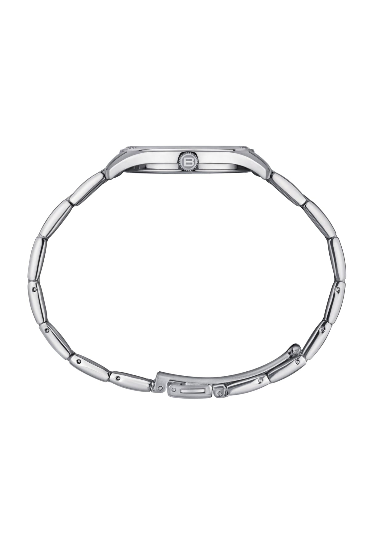 BREIL Reloj Mujer KYLA Monocolor Esfera Azul Movimiento Solo Tiempo - 2 MANECILLAS DE Cuarzo y Pulsera DE Acero Plata EW0702