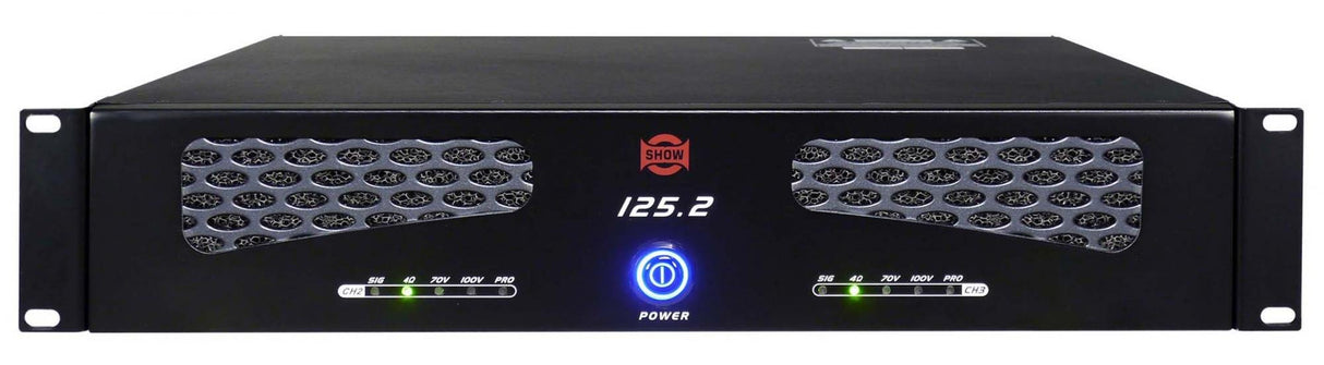 Amplificador PA de potencia 2 x 125 W