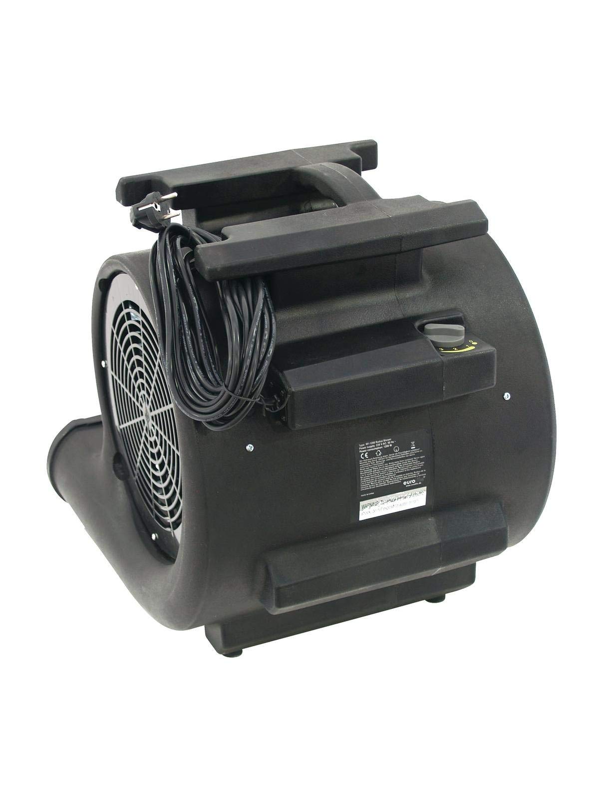 Eurolite RF-1200 060972 - Ventilador radial, negro