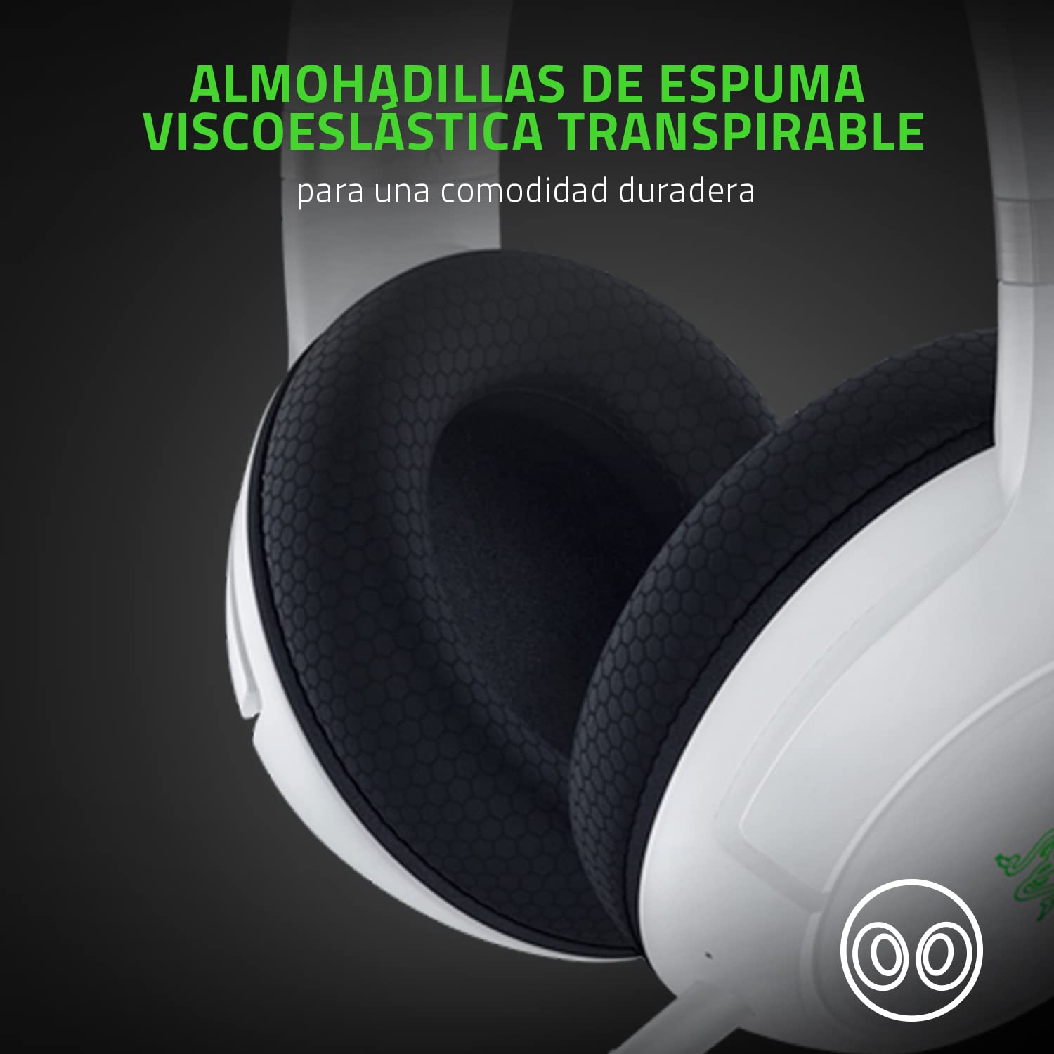 Razer Kaira Pro - Auriculares inalámbricos para juegos para Xbox Series X, S + Xbox One + PC y Smartphone (auriculares inalámbricos, Bluetooth, altavoces de 50 mm, micrófono supercardioide) Blanco