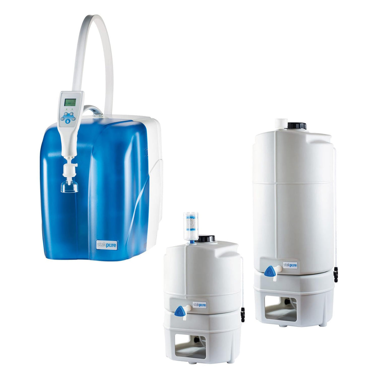 Stakpure OmniaTap 10 Sistema de agua pura, 10 l/h a 15°C, AAS, IC, ICP, preparación de tampón y medios