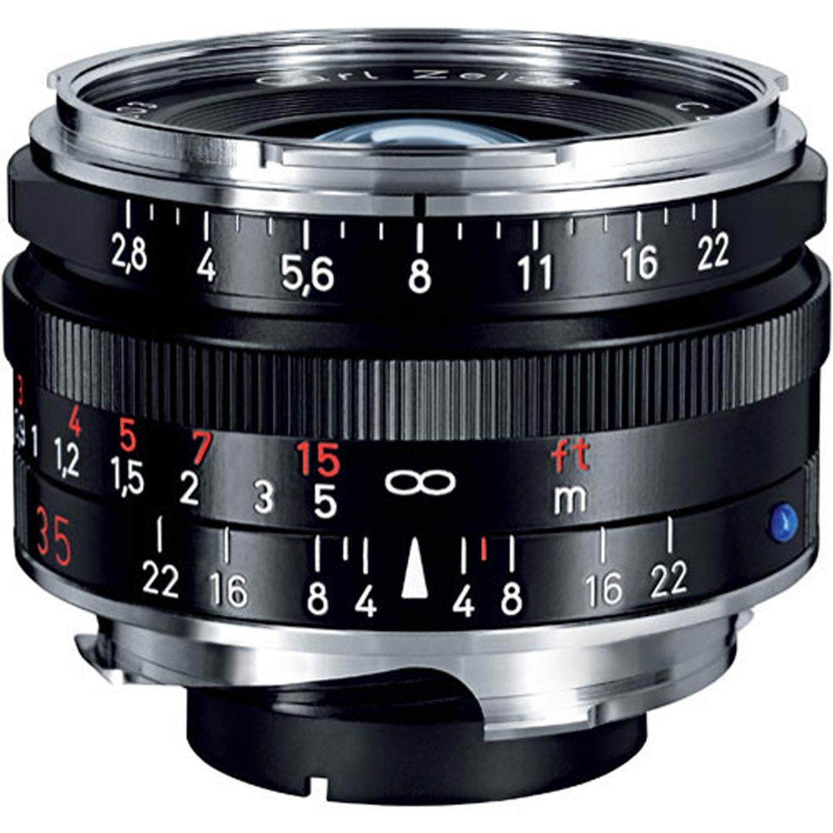 ZEISS Ikon C Biogon T* ZM 2.8/35 Lente de cámara Gran Angular para cámaras Leica M-Mount, Color Negro