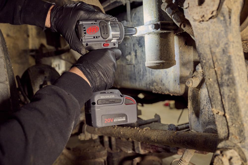 Ingersoll-Rand Atornillador de Impacto de Batería W3151, Herramienta Inalámbrica 1/2" con 20 V, Llave de Impacto Ligera y Compacta