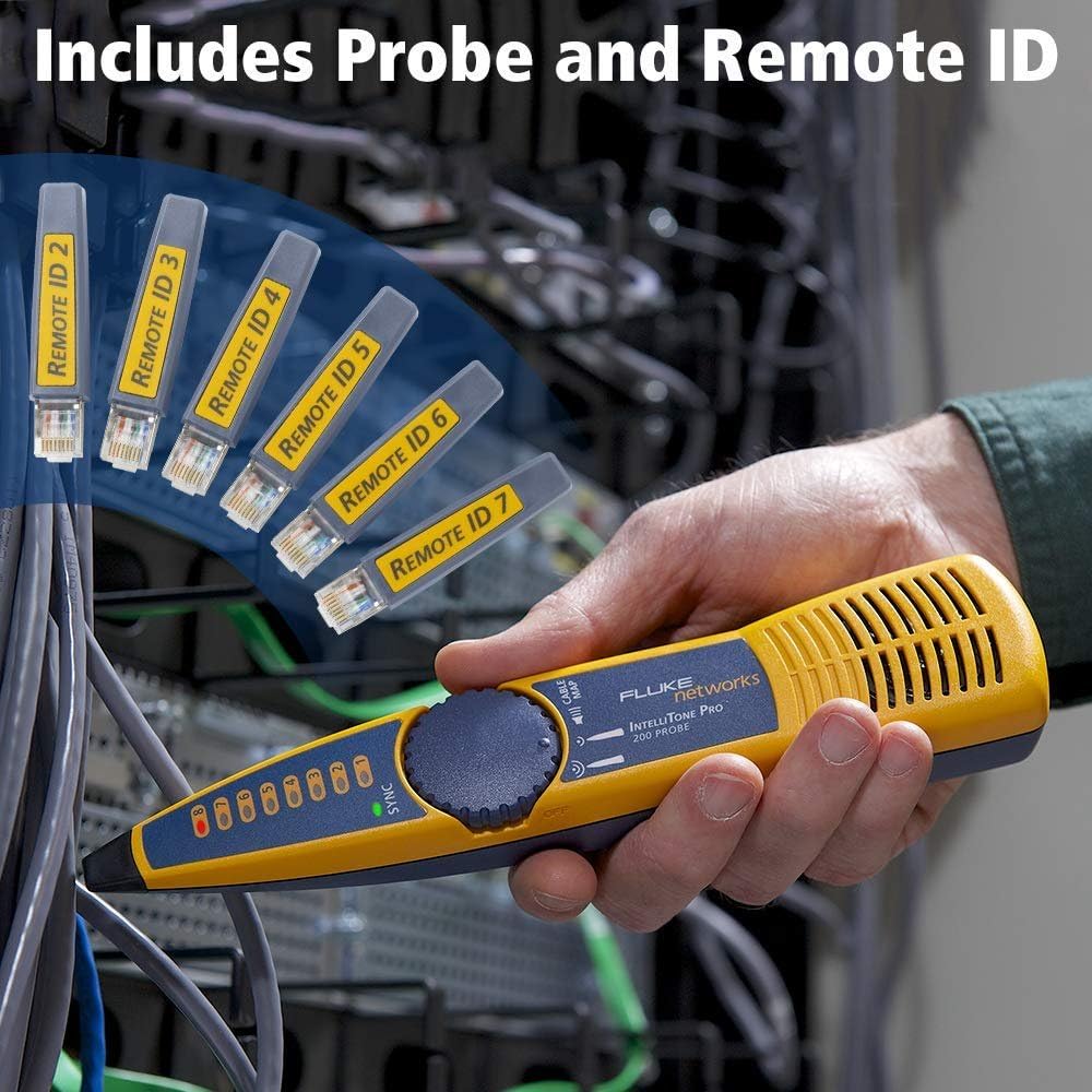 Fluke Networks comprobador MicroScanner PoE Kit Profesional