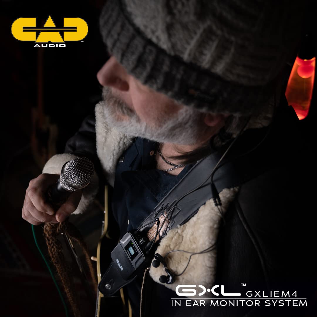 CAD AUDIO Monitor de Audio intrauditivo, estándar (GXLIEM4)