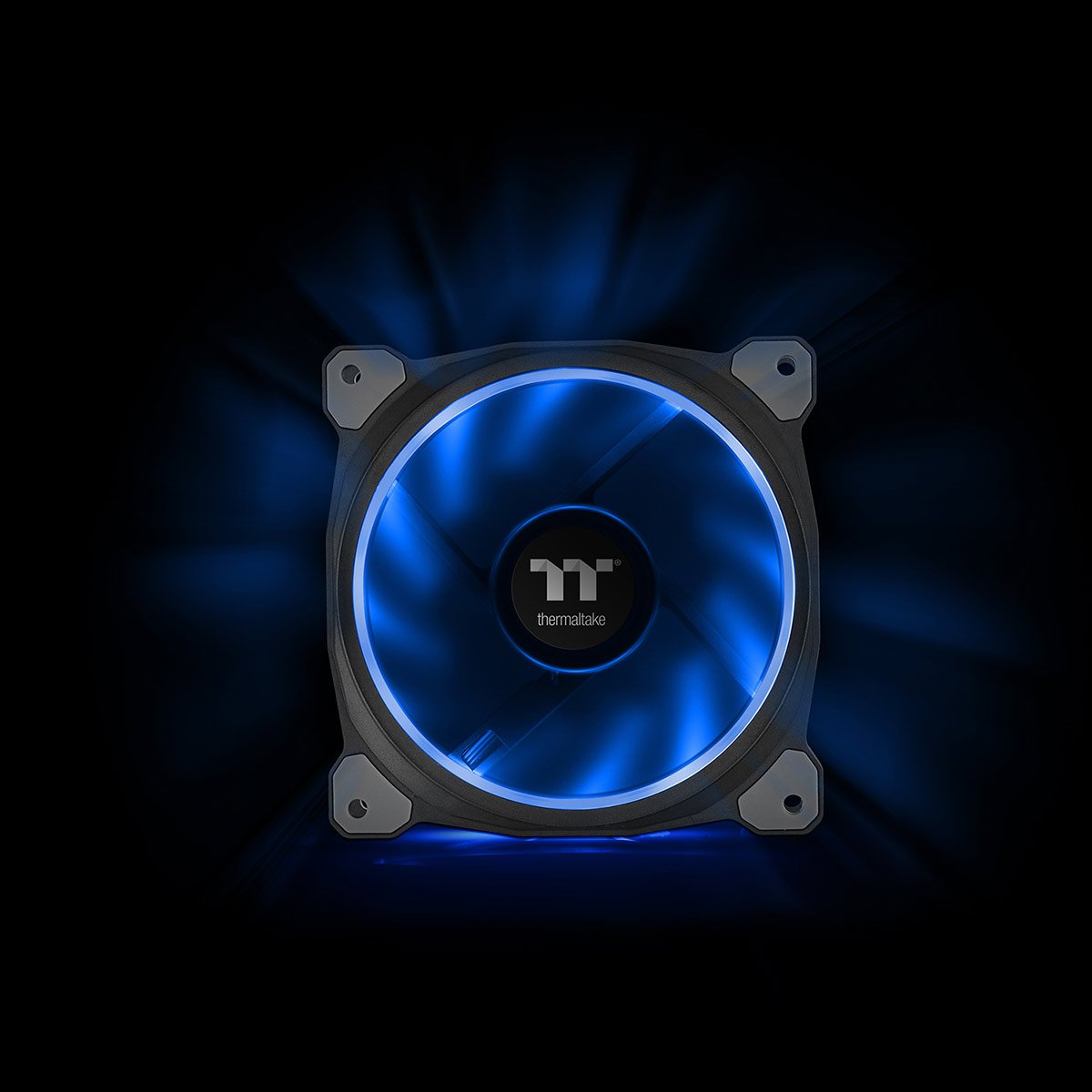 Thermaltake Riing Plus - Ventilador de PC, RGB LED, 14 x 2,5 x 14 cm