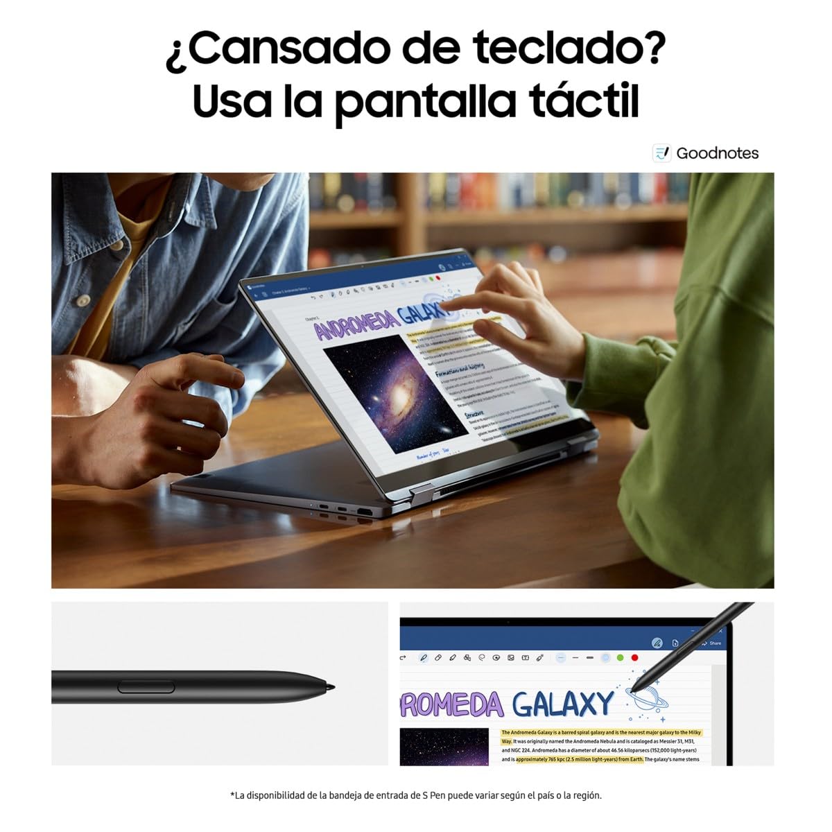 Samsung Galaxy Book4 360 + Ratón, Ordenador Portátil Convertible 15.6" Full HD, Táctil y S Pen, Intel Core 7-150U, 8GB RAM, 512GB SSD, Intel Graphics, Windows 11 Home, Gris, Teclado QWERTY Español