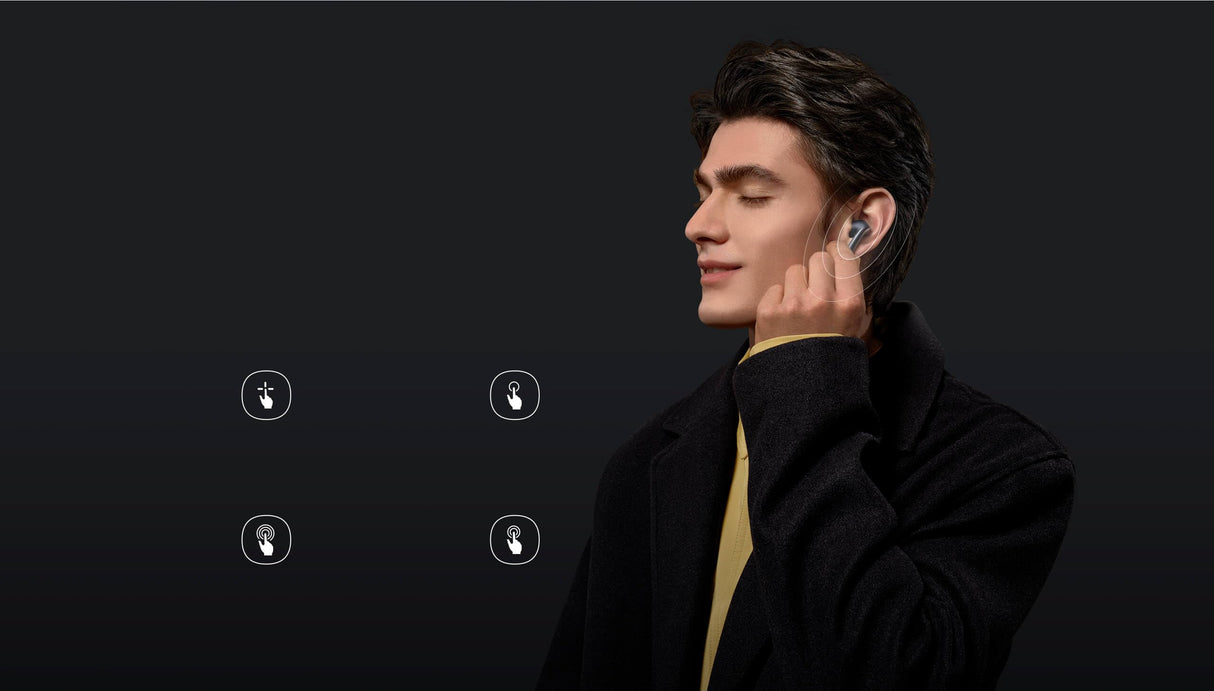 XIAOMI Buds 3T Pro - Auriculares inalámbricos con cancelación de Ruido de 40 dB, tecnología de Audio Dimensional Avanzada, Hi-Fi, batería ultraduradera, Verde (Versión ES + 3 años de garantía)