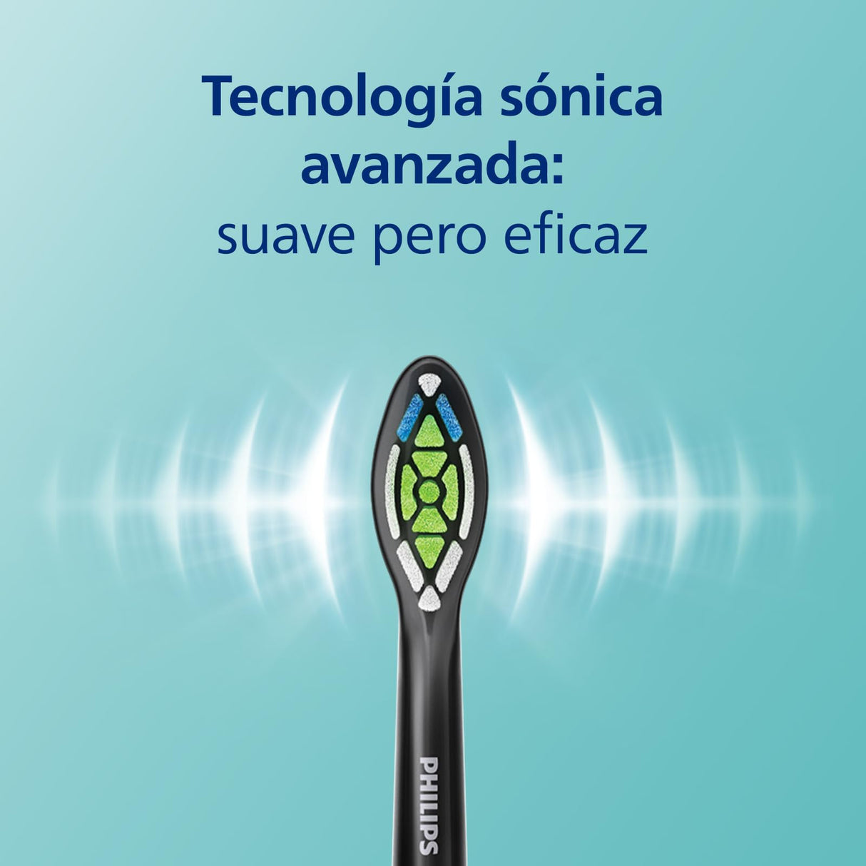 Philips Sonicare ProtectiveClean 5100 Pack Doble, 3 Modos, Sensor de Presión, Temporizador, Anterior, Azul/Blanco