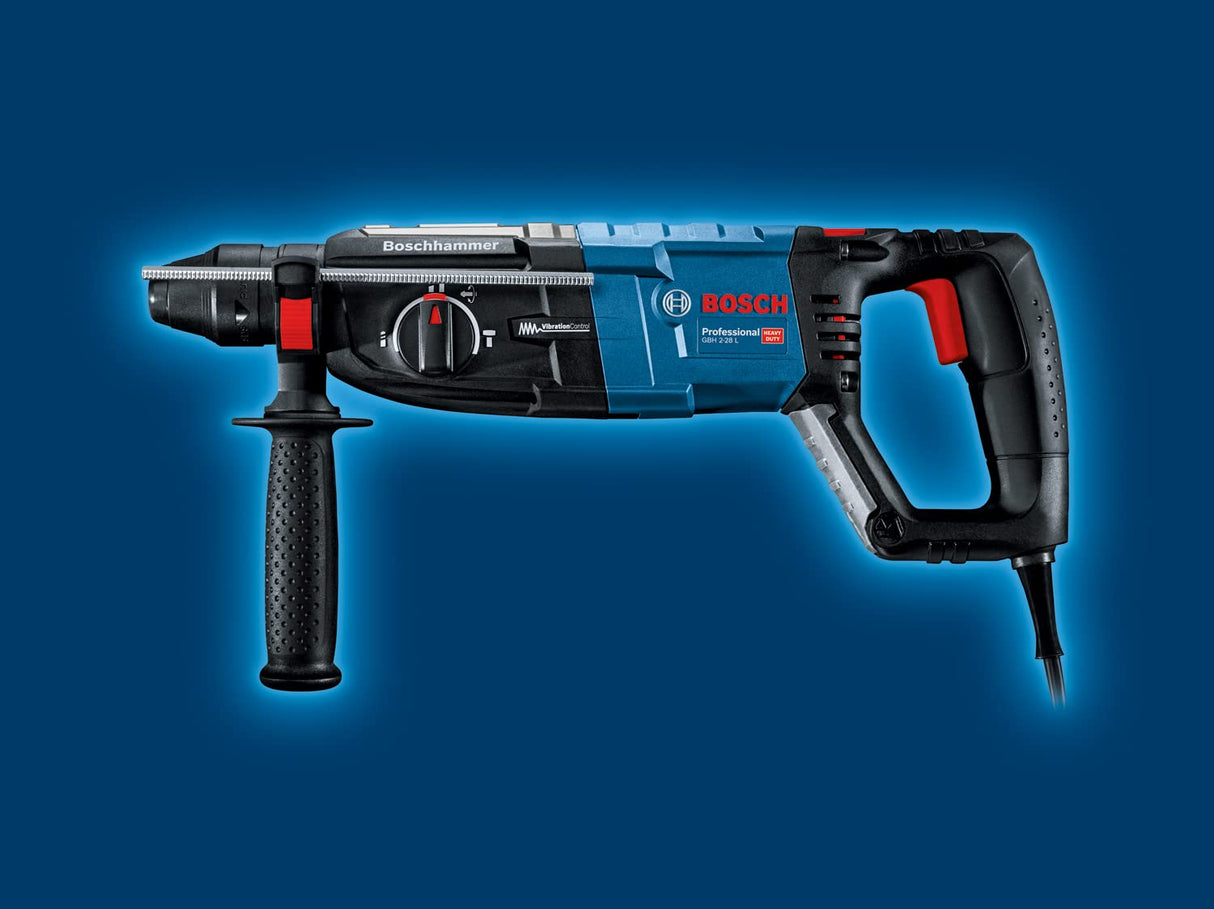 Bosch Professional GBH 2-28 - Martillo perforador combinado (3,2 J, Ø máx. hormigón 28 mm, SDS plus, en maletín)