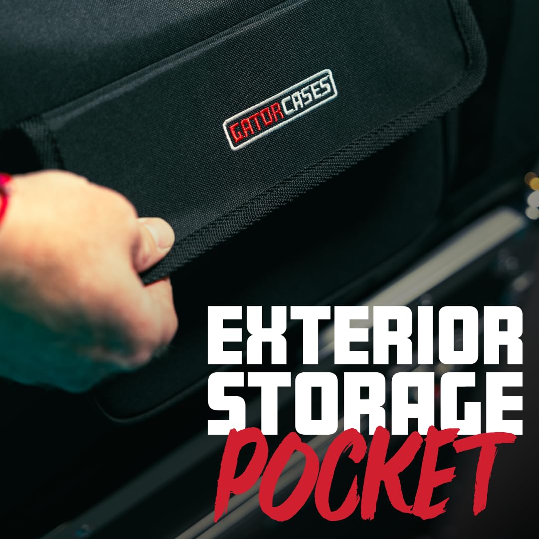 Gator Cases Bolsa de altavoz resistente para altavoces compactos de 10"; se adapta a QSC K10, Yamaha DXR10 y más (GPA-TOTE10)