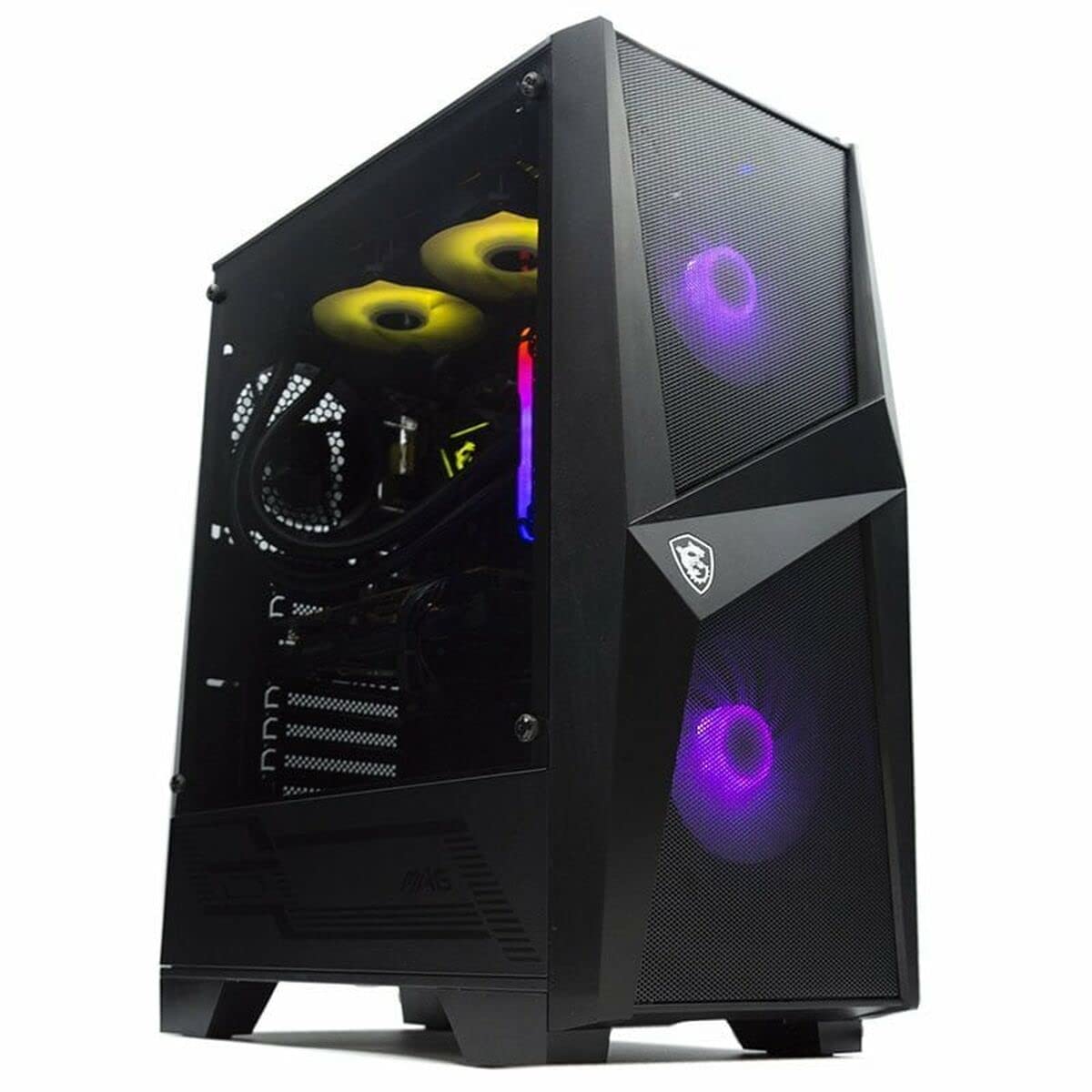 PcCom PC de Sobremesa Gold Élite AMD Ryzen 5 5600X AMD Radeon RX 6700 XT 12GB GDDR6 1 TB SSD 16 GB RAM