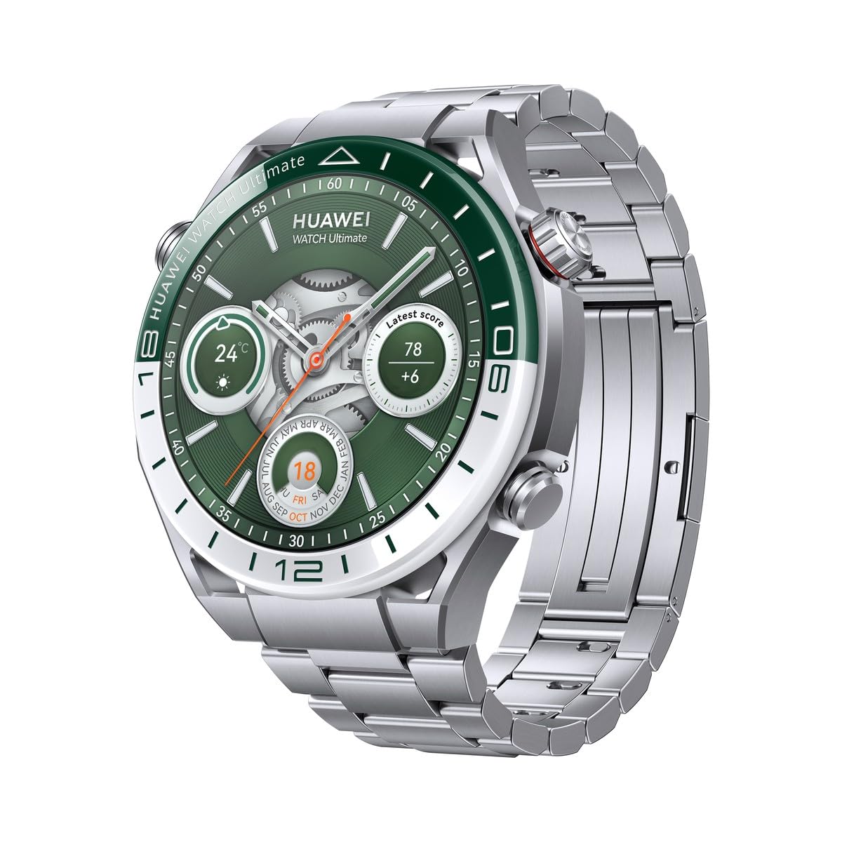 HUAWEI Watch Ultimate Smartwatches, Metal líquido a Base de circonio, análisis de ECG, Modo Campo de Golf, mapas de Contorno Fuera de línea, Resistencia al Agua de 100 Metros, duración de la batería