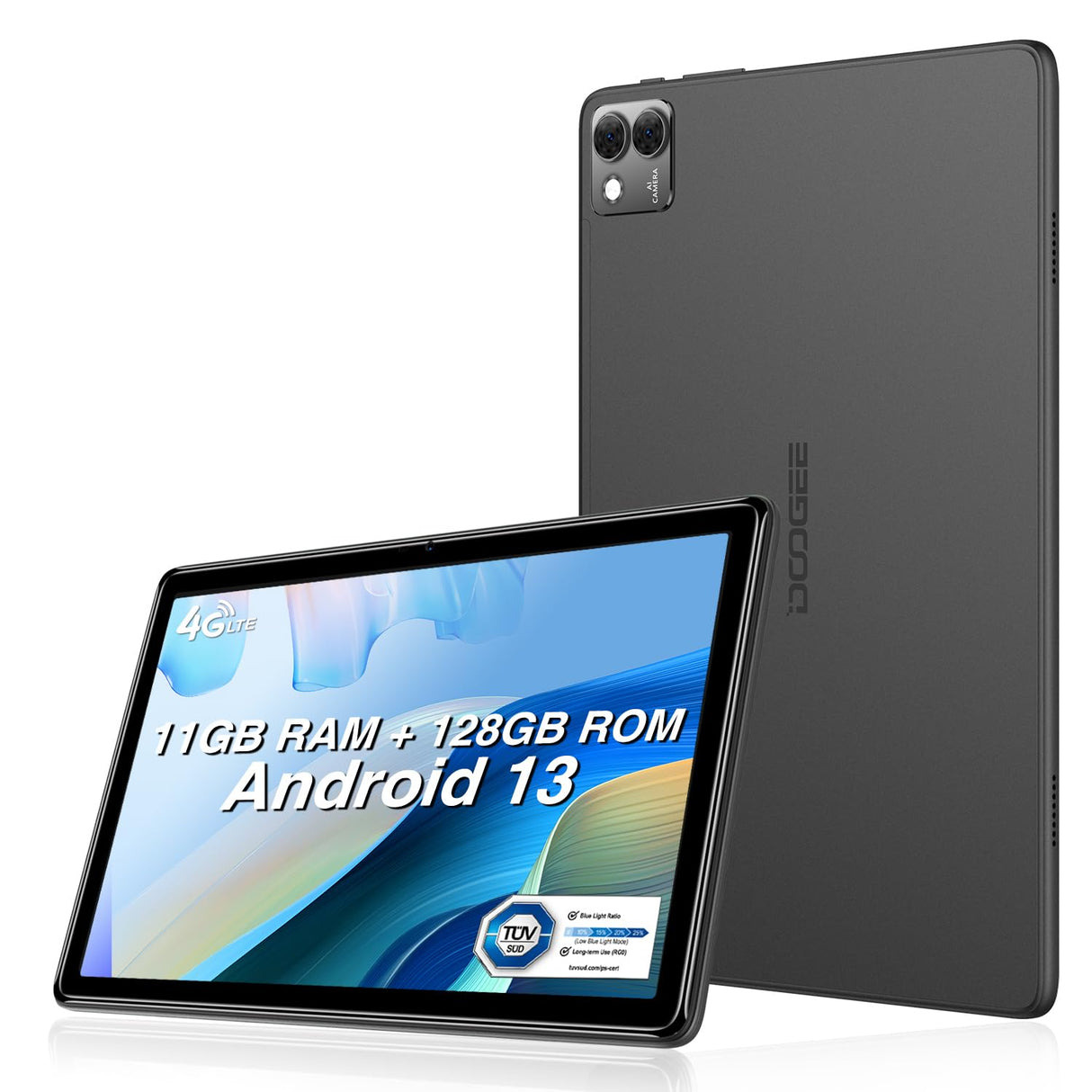 DOOGEE U10 Set Tablet con Teclado y Lapiz 2025 U10-V-Marrón
