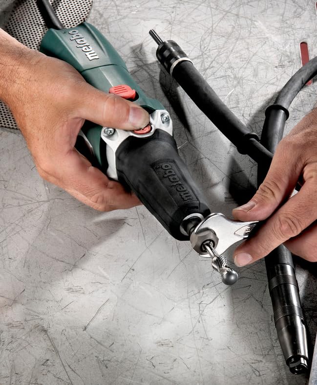 Metabo GE 710 Plus - Amoladora Recta, cuello largo
