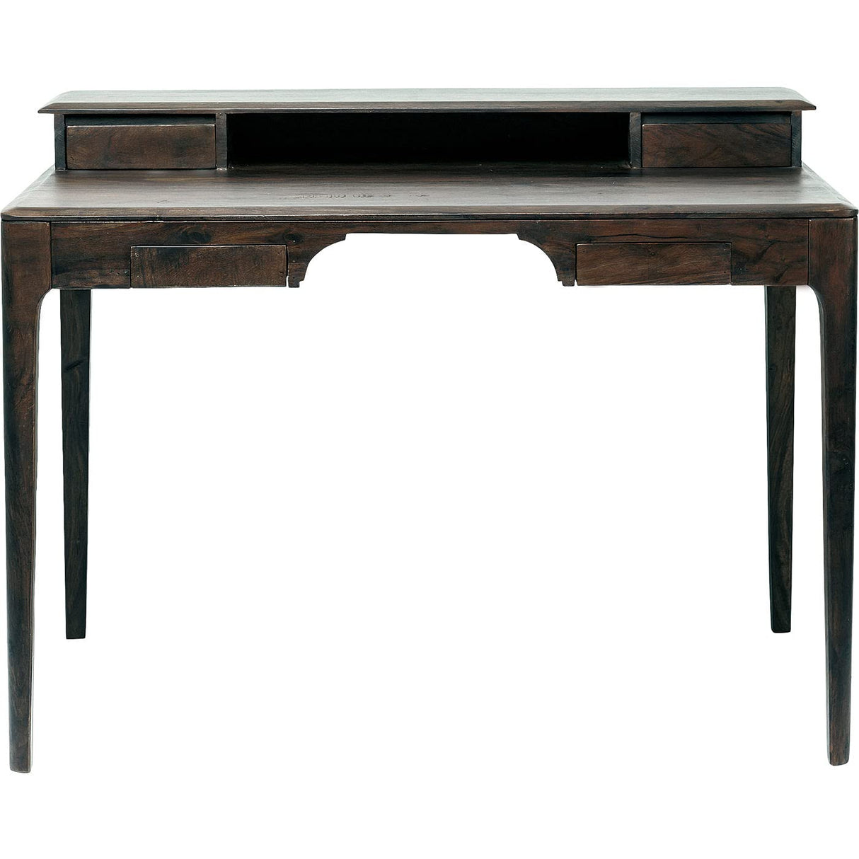 Kare Design Escritorio Brooklyn, nogal, 110x70cm, madera lacada, sala de estar