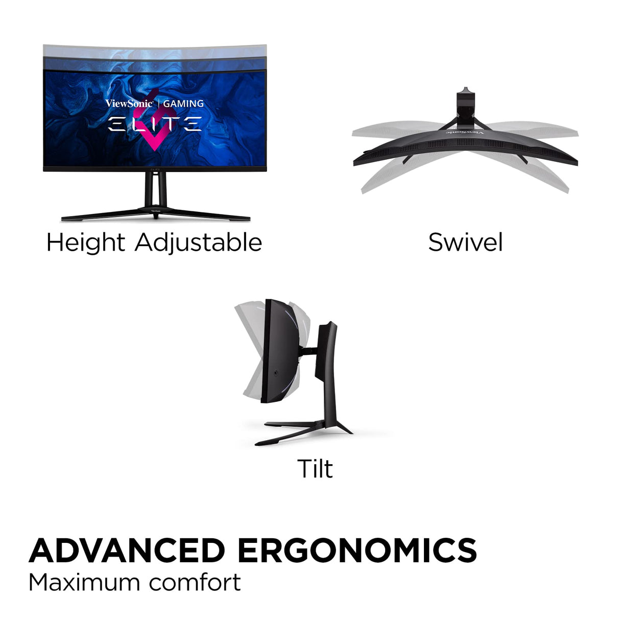 ViewSonic XG341C-2K, 86,36 cm (34 Zoll), 200Hz, UWQHD, VA - Quantum Dot, HDMI, DP, USB-C