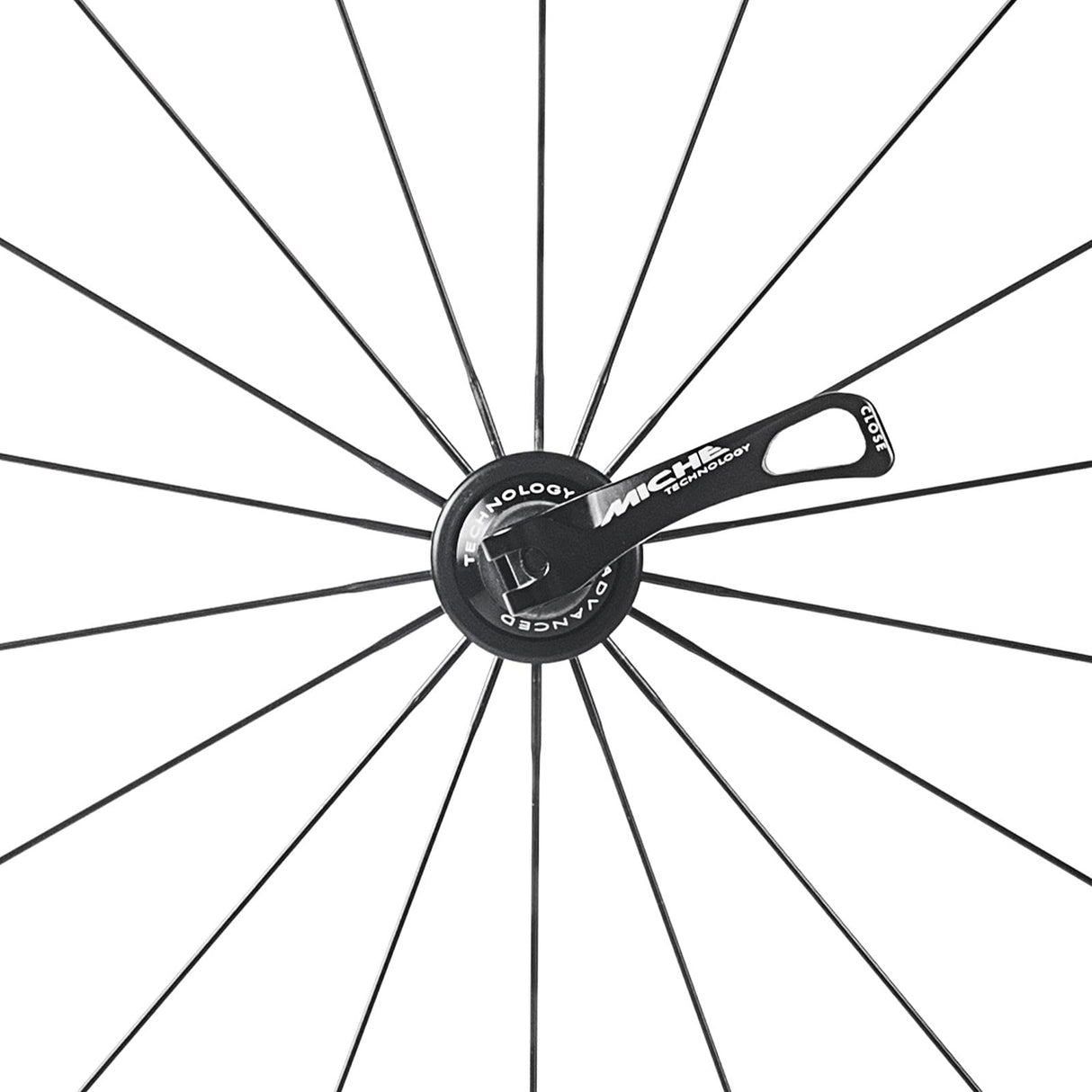 Miche Neon Clincher Juego de Ruedas de Carretera, Unisex, Negro, Shimano Freehub