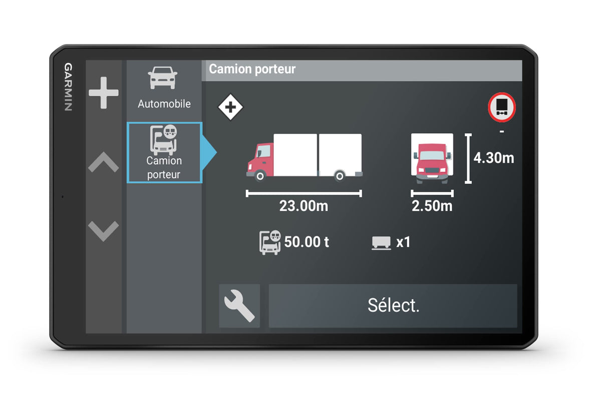 Garmin Navegador camión, Negro, 10.1'' (25.7 cm)