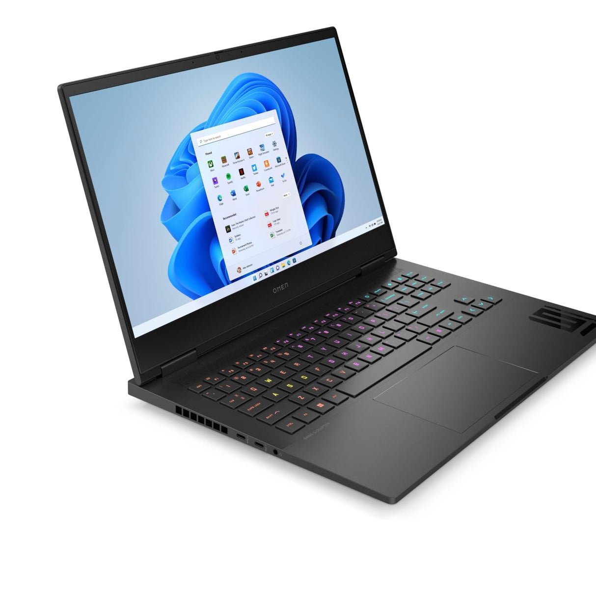 HP Omen 16-xf 16,1" FHD IPS 165 Hz, Ryzen 7-7840HS, 16 GB de RAM, 512 GB SSD, RTX 4070, Windows 11