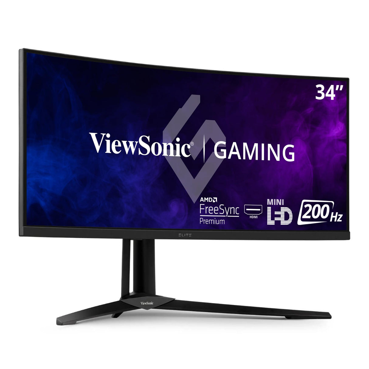 ViewSonic XG341C-2K, 86,36 cm (34 Zoll), 200Hz, UWQHD, VA - Quantum Dot, HDMI, DP, USB-C