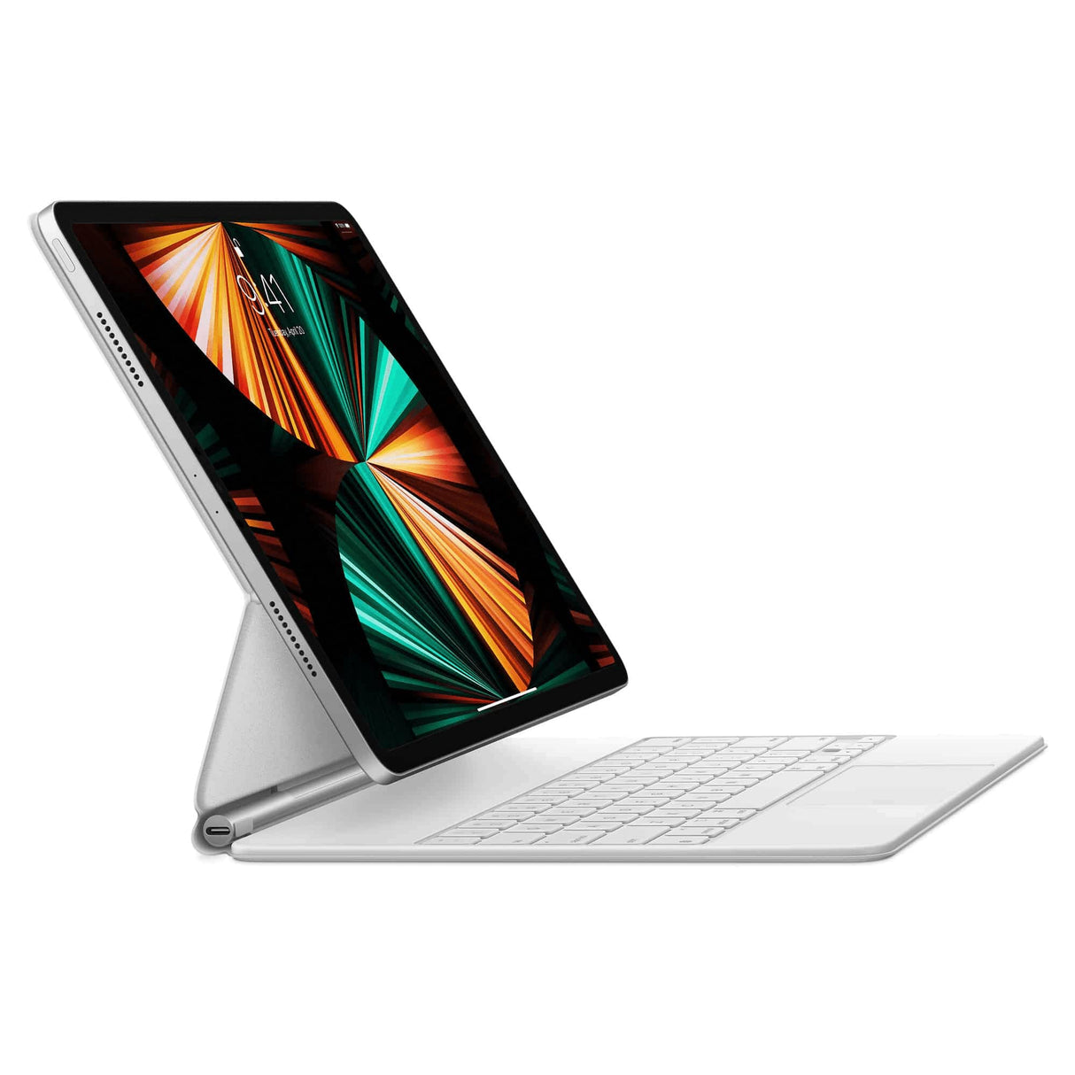 Apple Magic Keyboard (para el 12.9-Inch iPad Pro - 5.ª generación) - Alemán - en Blanco