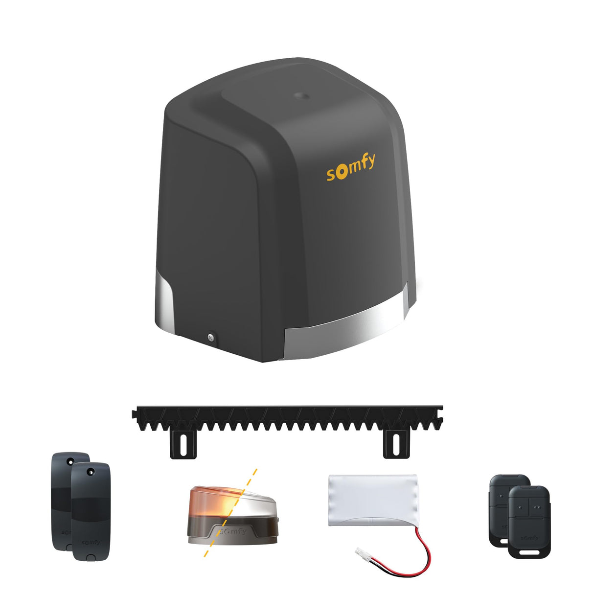 somfy 1246284 Motor de Puerta Deslizante, Gris