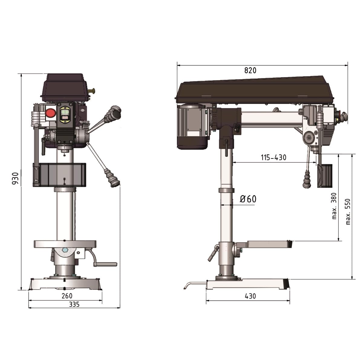 Optimum RB 6 T - Taladro