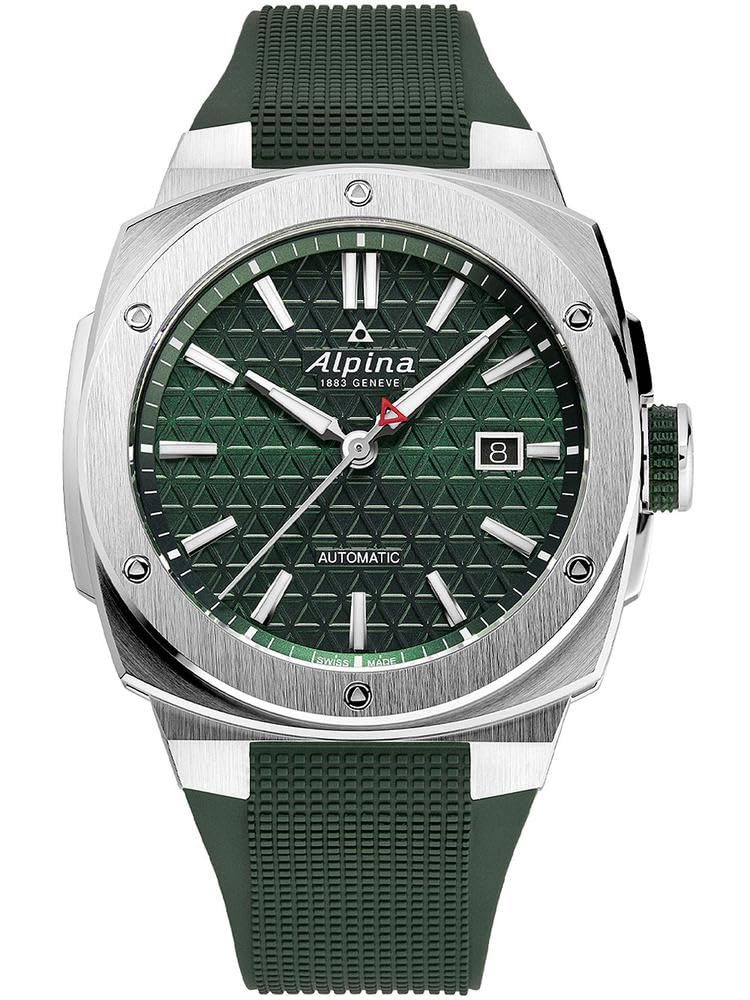 Alpina Reloj Analógico para Hombre de Cuarzo con Correa en Acero Inoxidable mid-39682