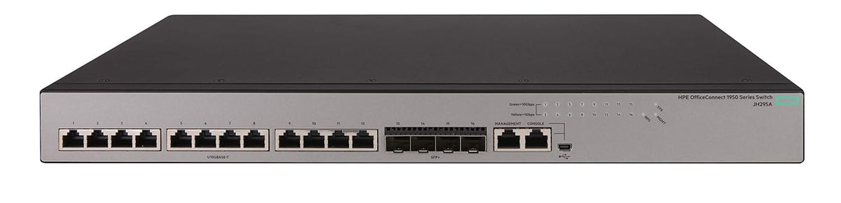 HPE 1950 12XGT 4SFP+ Switch CPNT