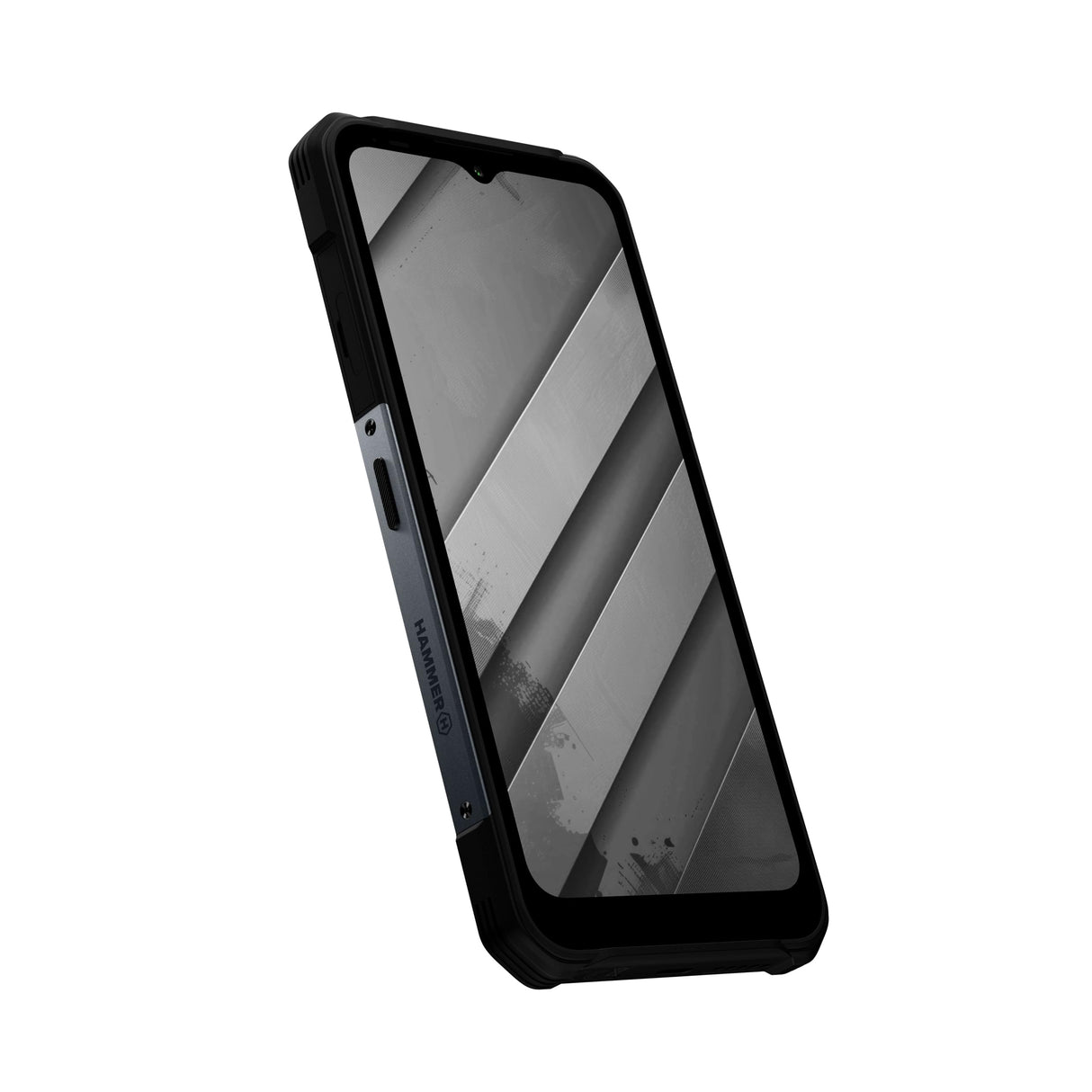 Hammer Construction 2 5G Smartphone ultrarresistente IP69, Regla láser de 50m, 6+8GB RAM, Android 14, cámara 50mpx, batería 6500mAh con función Power Bank, NFC, Pantalla Gorilla Glass 5