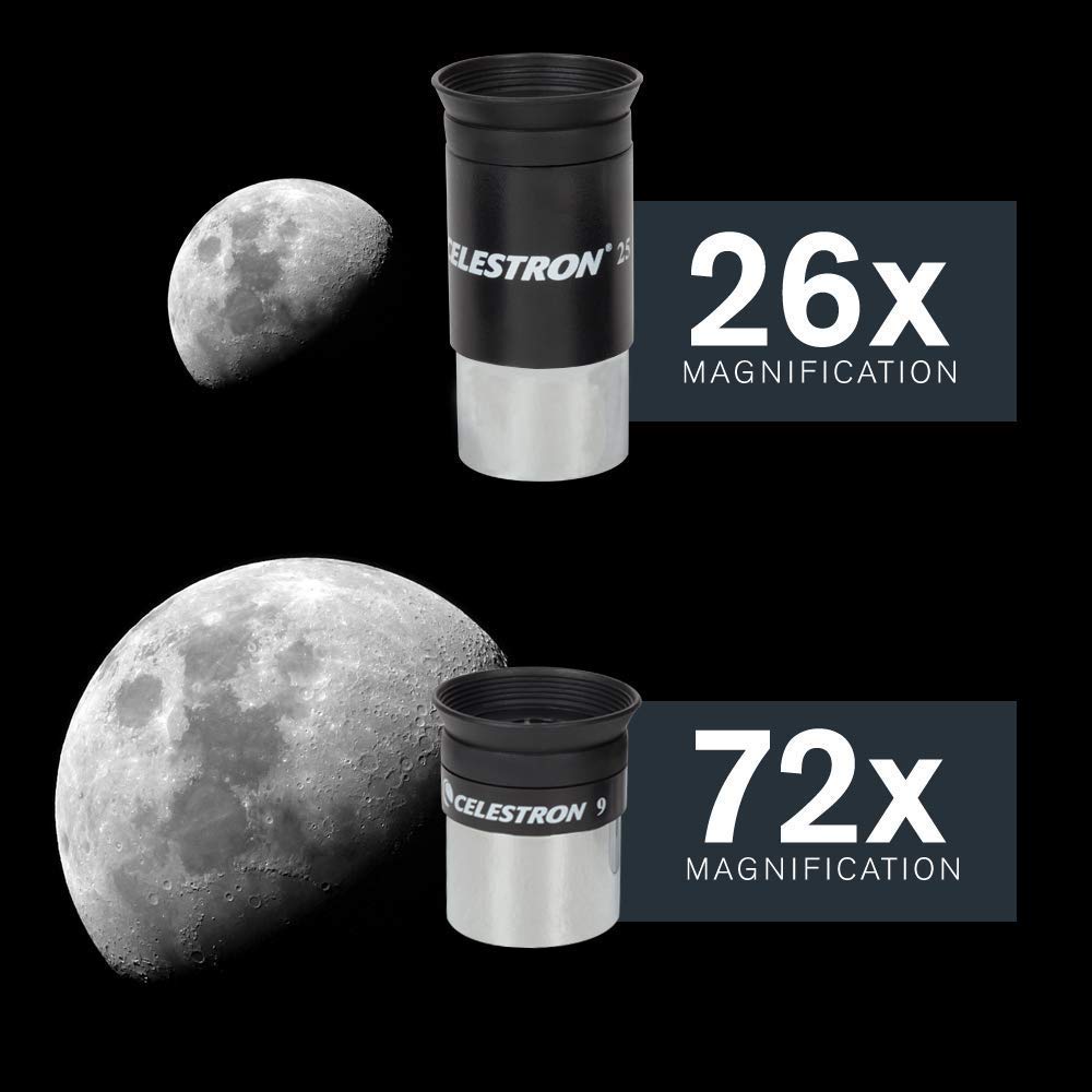Celestron CE31145-DS NexStar 130 SLT Series Newtonian - Telescopio reflector, Gran Precisión, Sistema Actualizable, (importado de Inglaterra), Negro