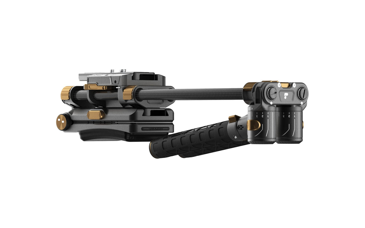 PolarPro - Pivot - Plataforma de Hombro - Compacto y Ligero - Ideal para videógrafos de Viaje - Diseñado específicamente para cineastas de Run-n-Gun - configuración sin Herramientas.